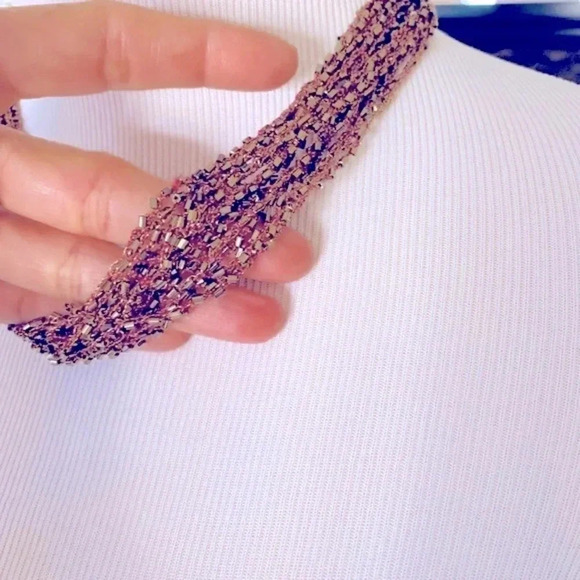 Zad Fashion Jewelry Multi Strand Bronze Beaded Necklace - Picture 3 of 5